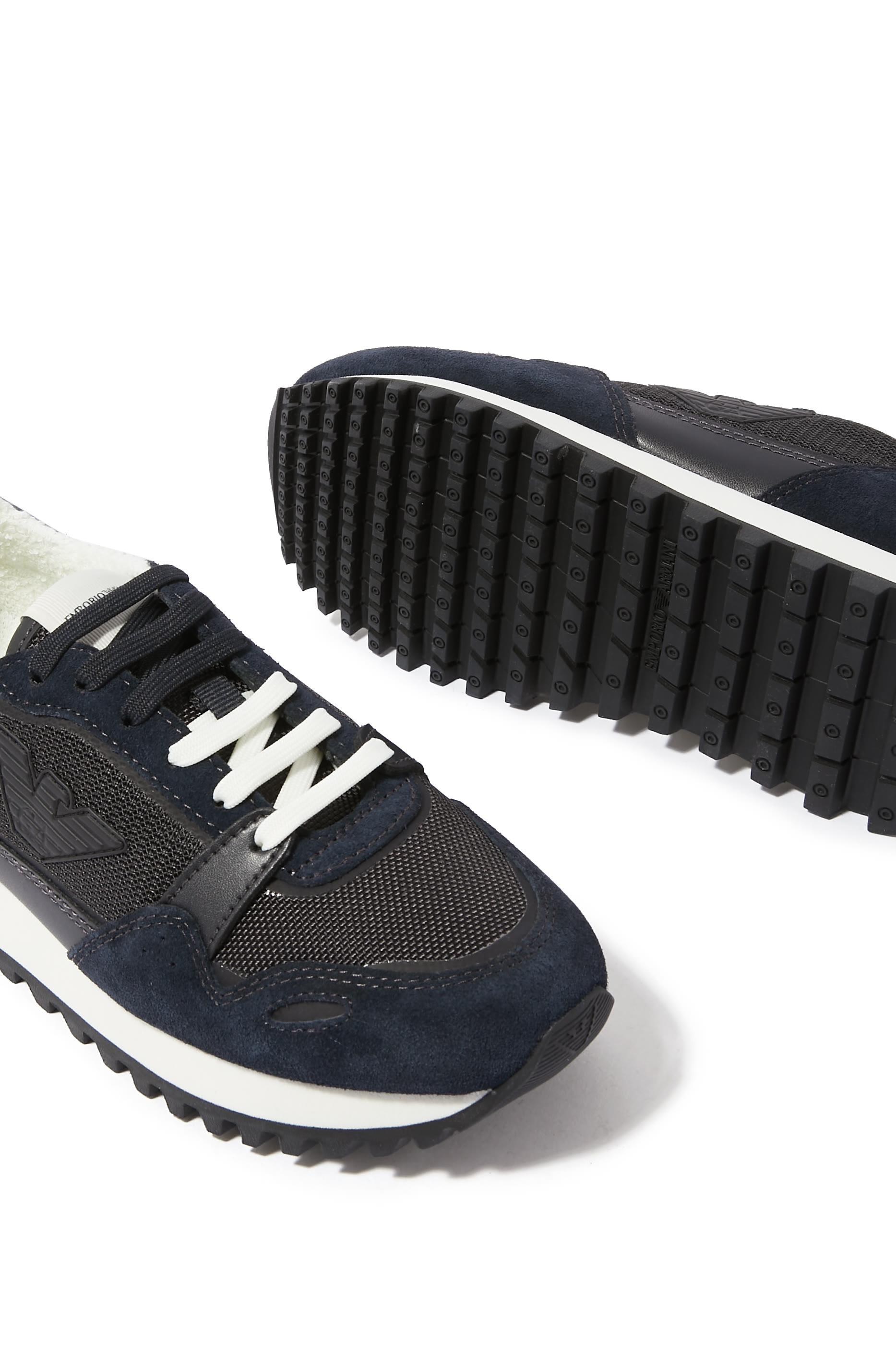 Kids Suede Leather Sneakers