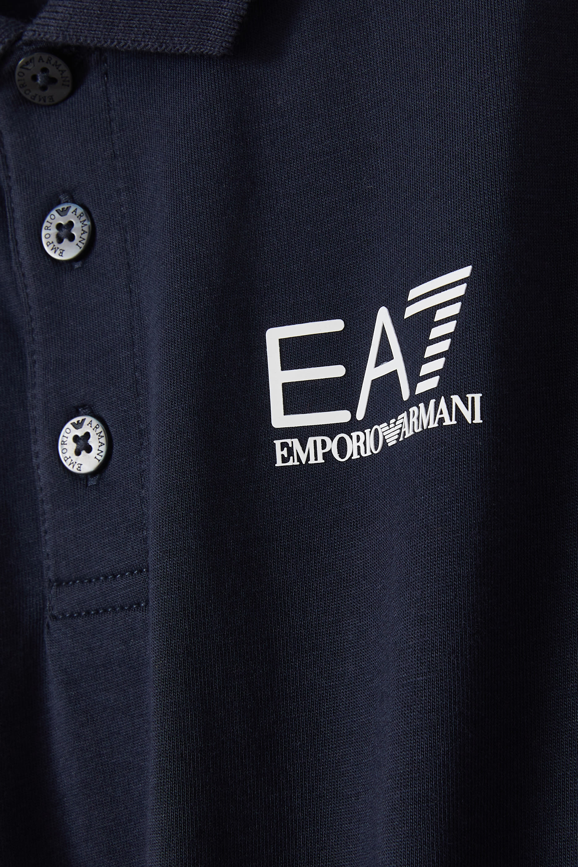 Kids EA7 Logo Polo Shirt