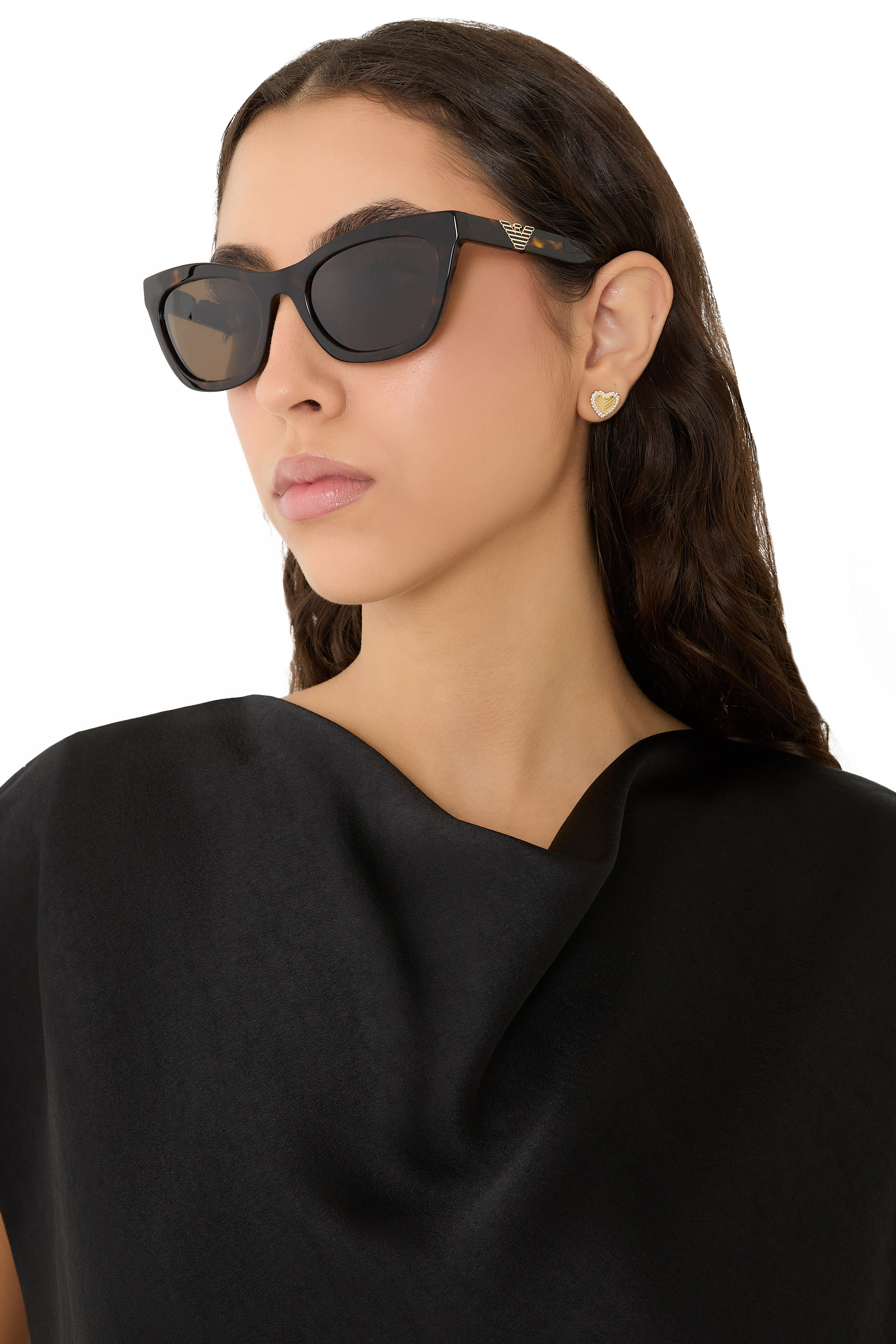 Cat-Eye Frame Sunglasses