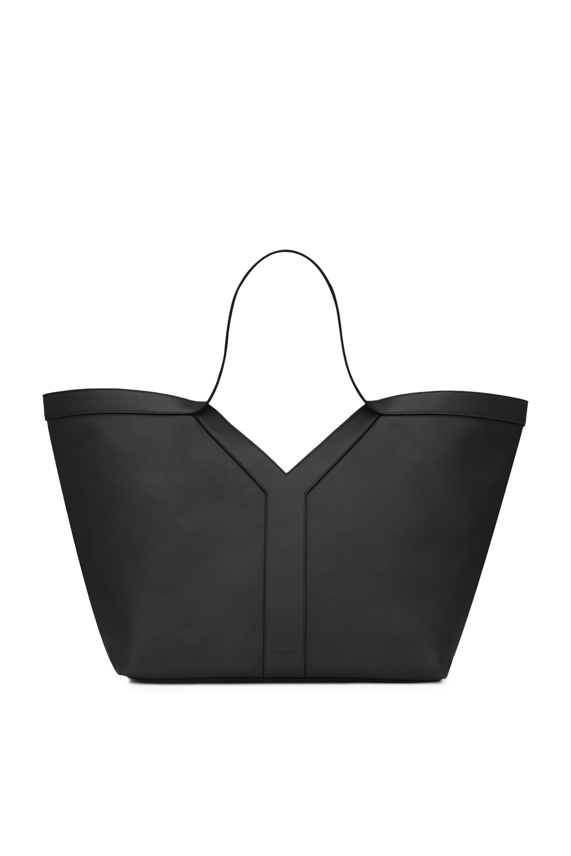 Leather Y Tote