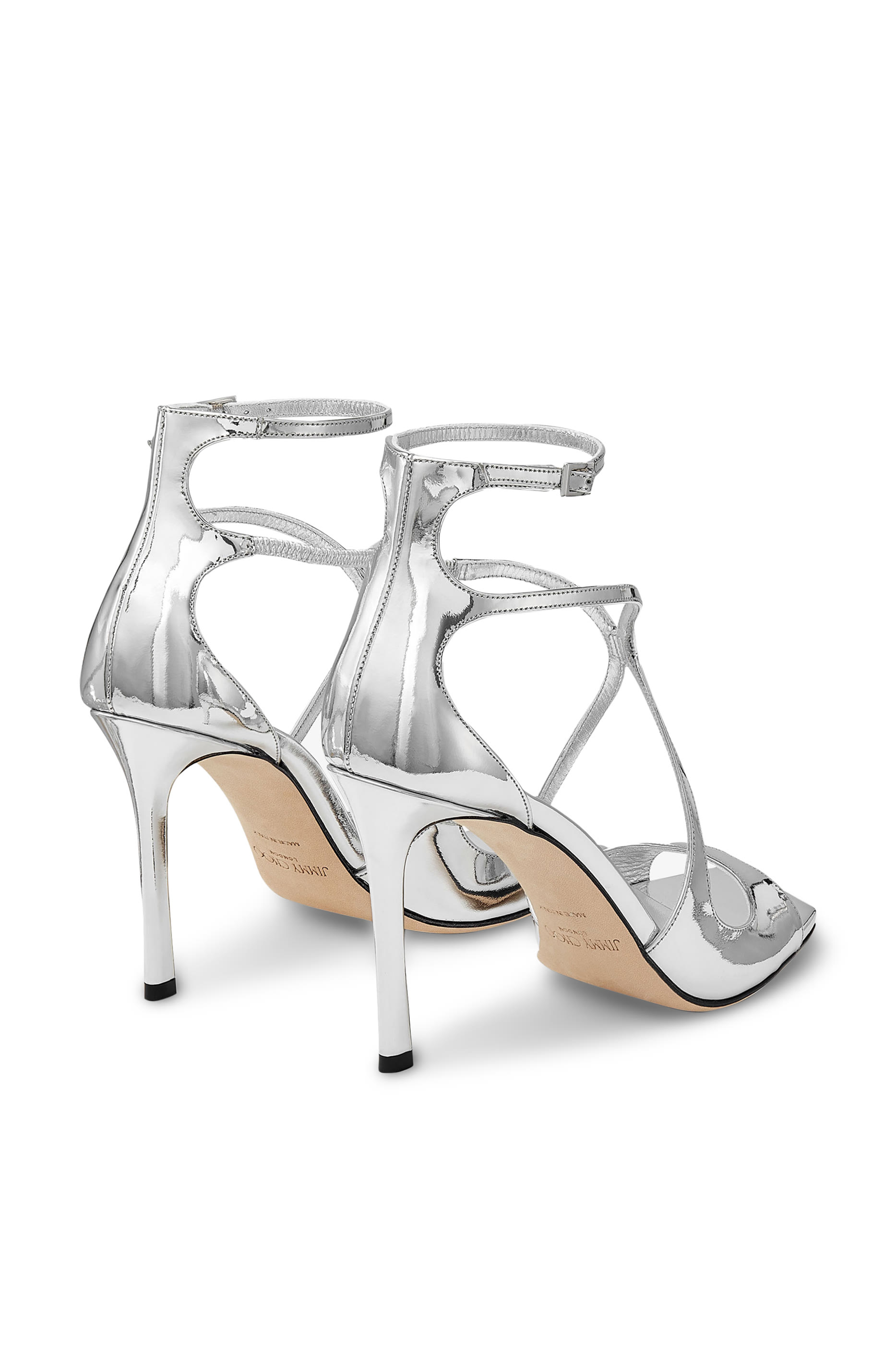 Azia 95 Metallic Leather Sandals
