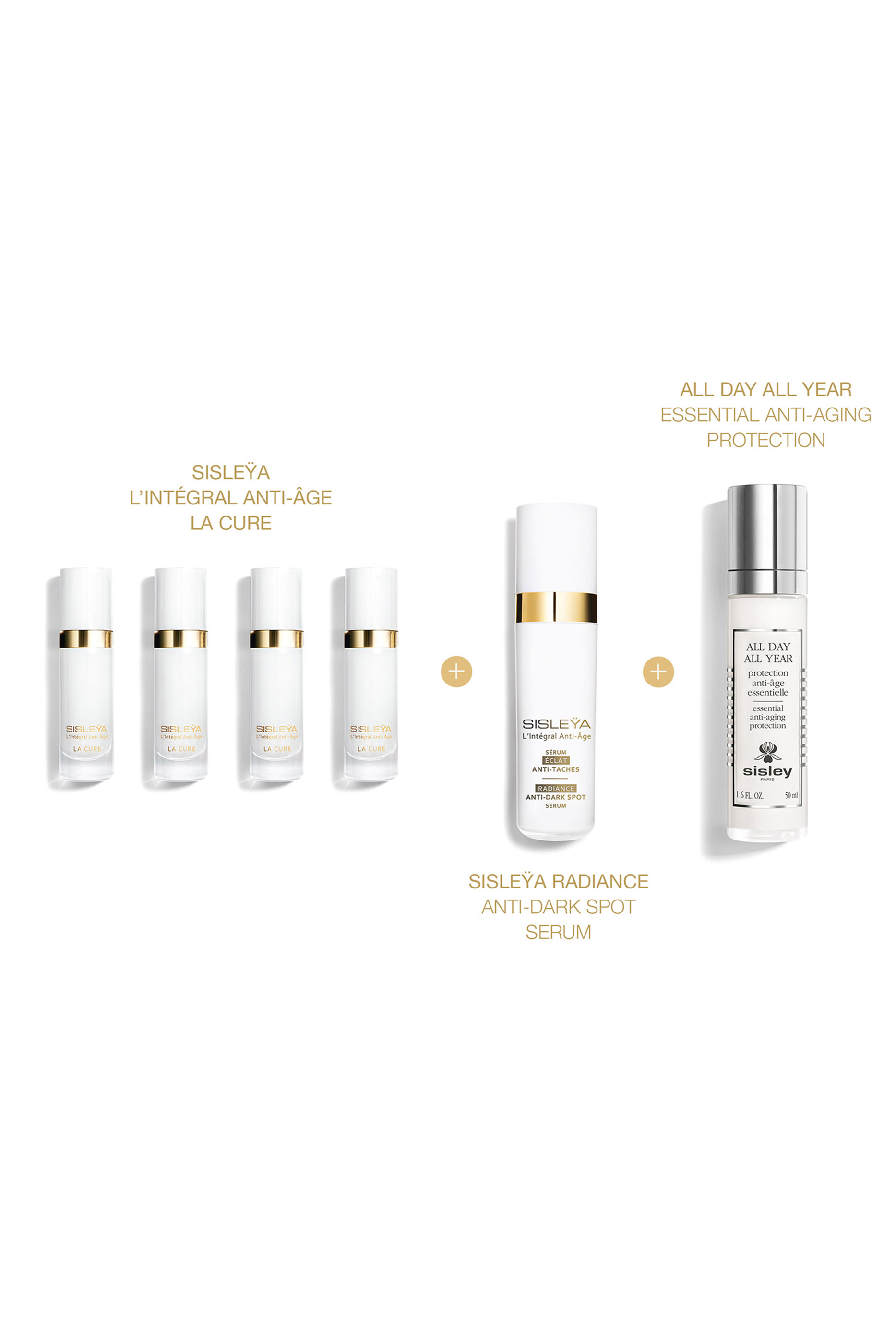 Sisle&yuml;a L'Integral Anti-Age La Cure, 4 x 10ml