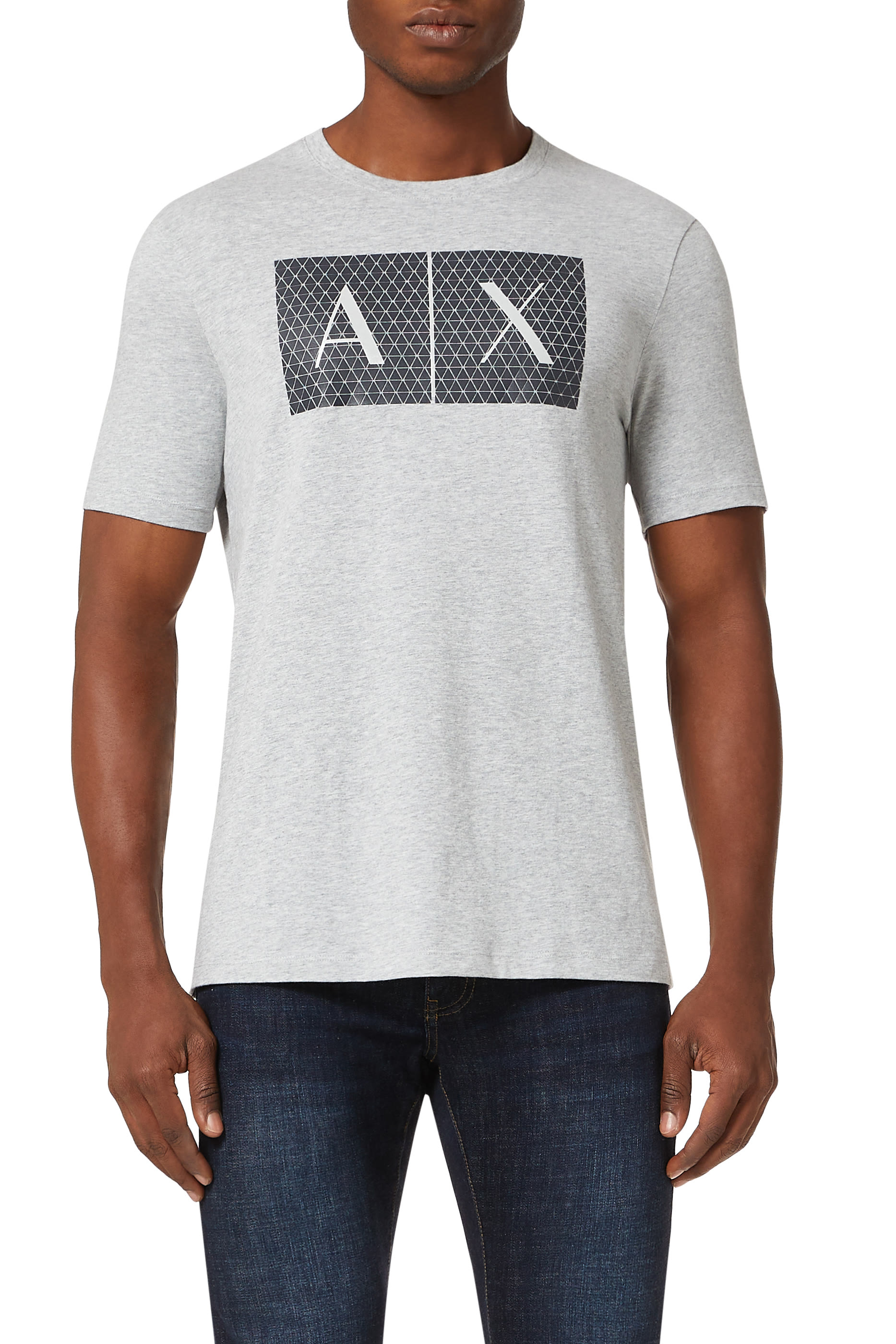 Triangulation Logo Print T-Shirt