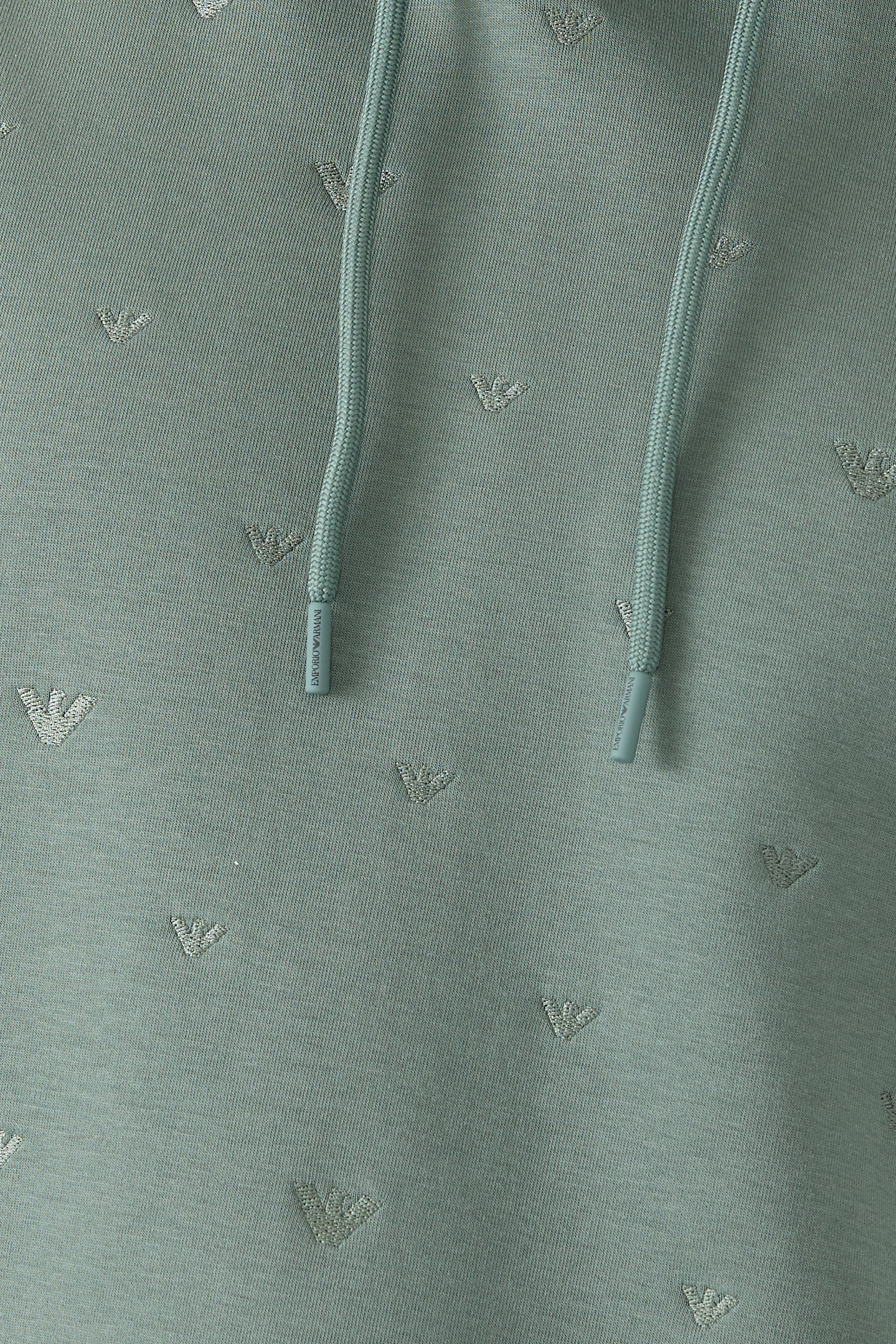 All-Over Eagle Logo Hooded Sweatshirt