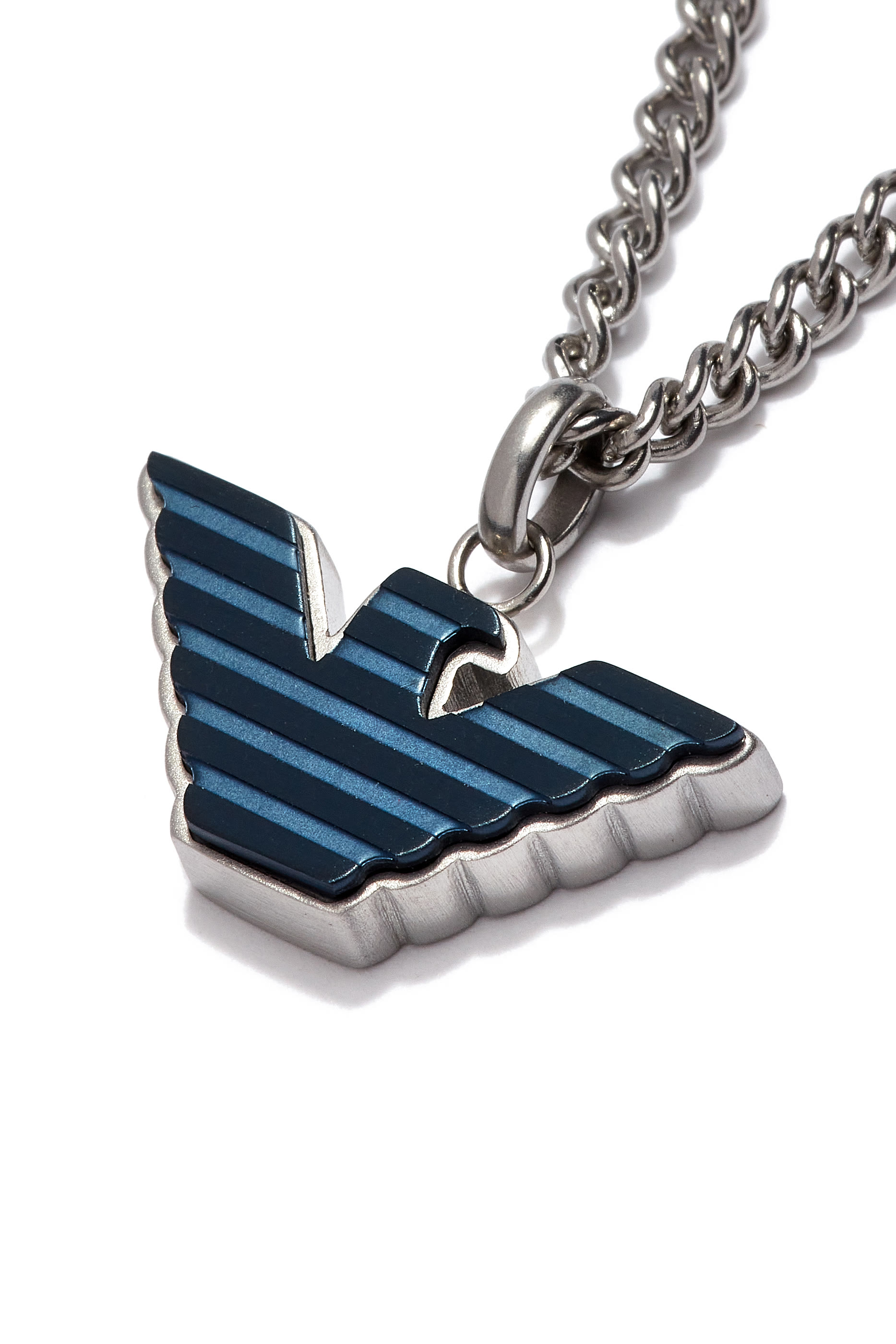 Eagle Logo Necklace, Stainless Steel