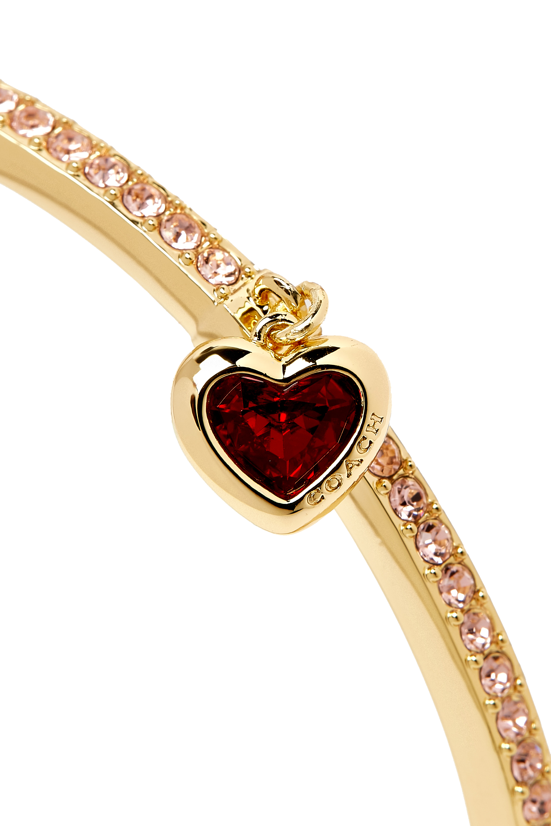 Heart Charm Bangle