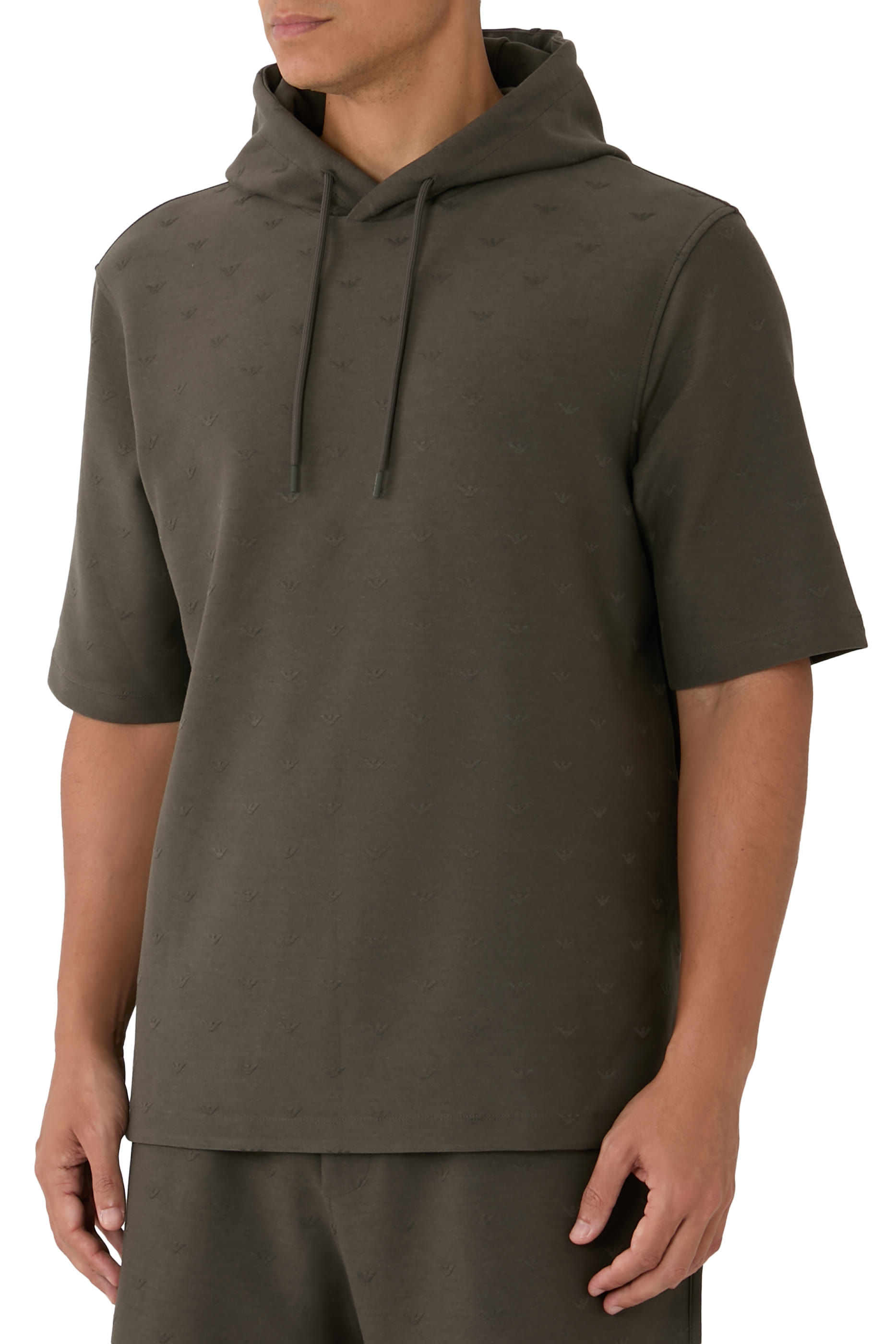 Logo Lyocell Blend Hoodie