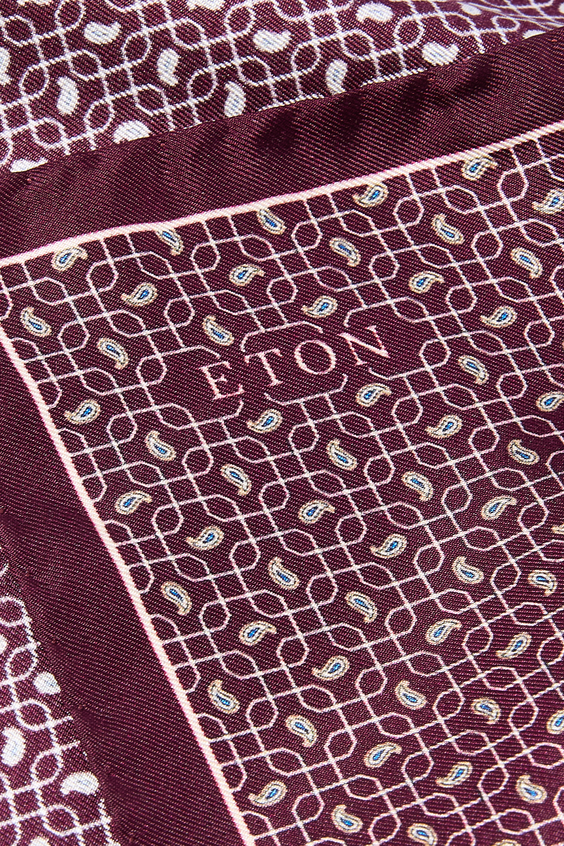 Motif Silk Paisley Pocket Square