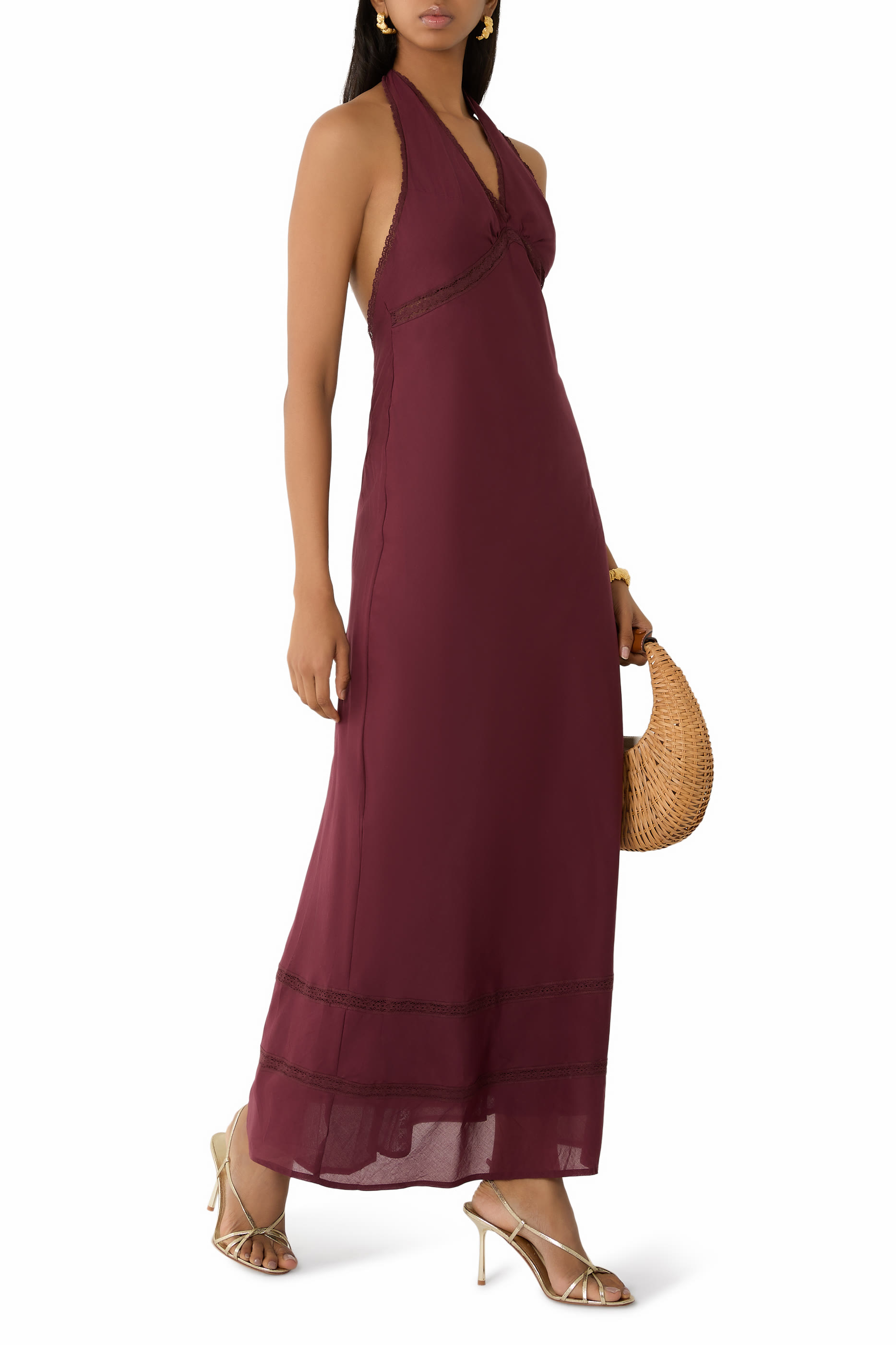  Jasmine Halterneck Maxi Dress 
