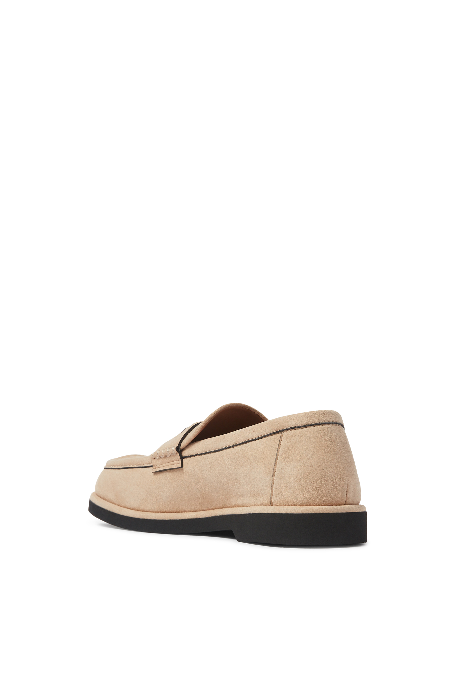 Ryder Penny-Strap Suede Loafers
