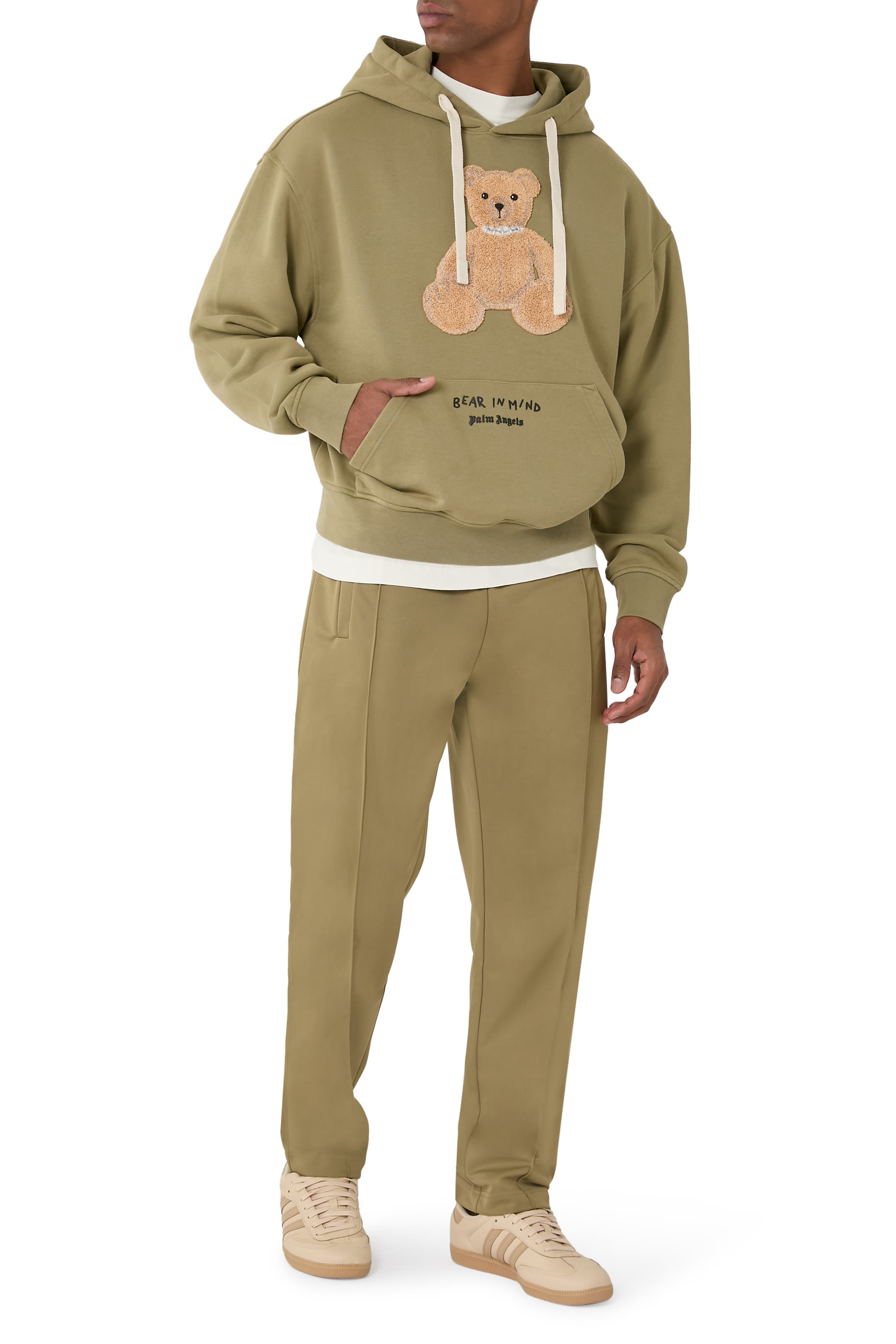 Back Curved Logo Track Pants