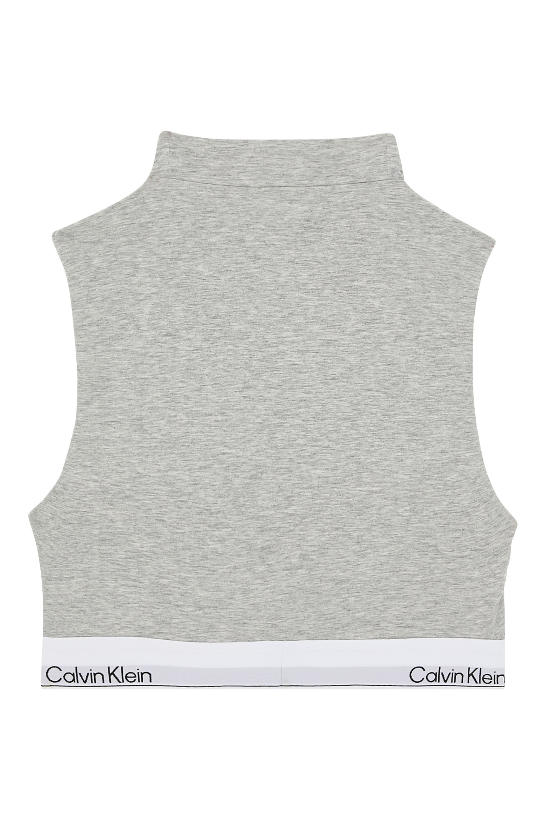 Lightly Lined Mockneck Bralette &ndash; Icon Cotton Modal 