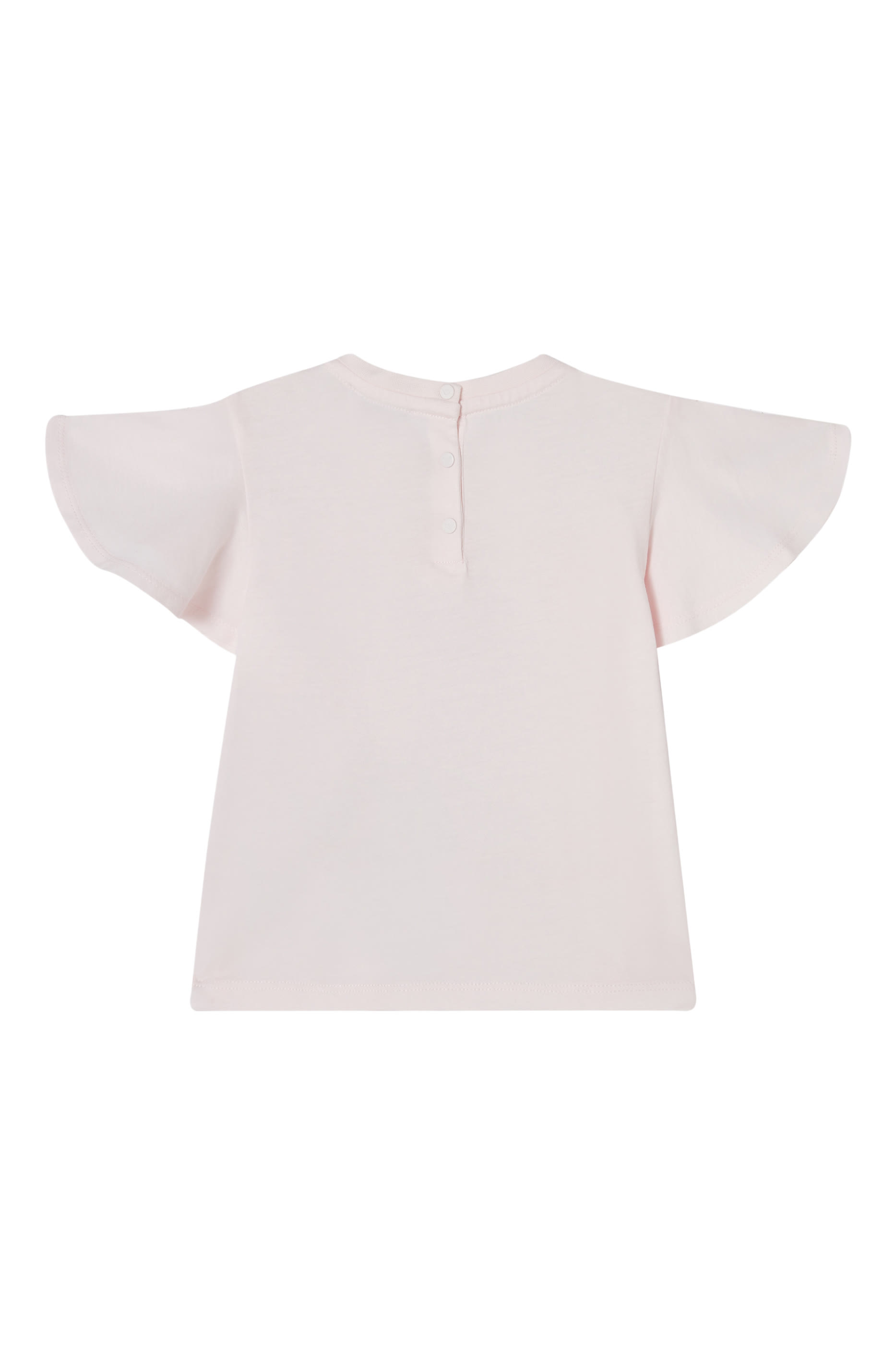 Kids Orchids Print T-Shirt