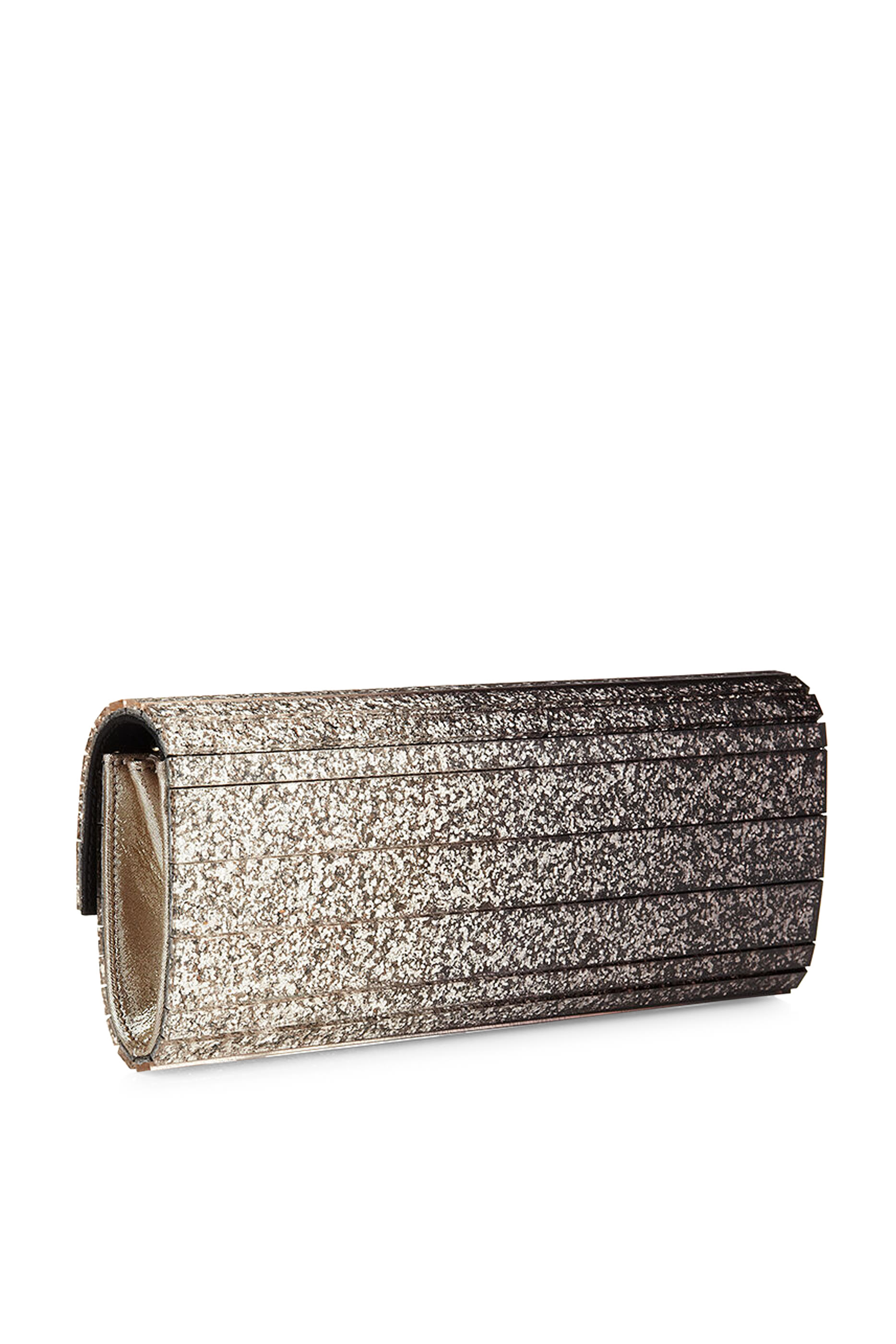 Sweetie D&eacute;grad&eacute; Glitter Plexi Clutch