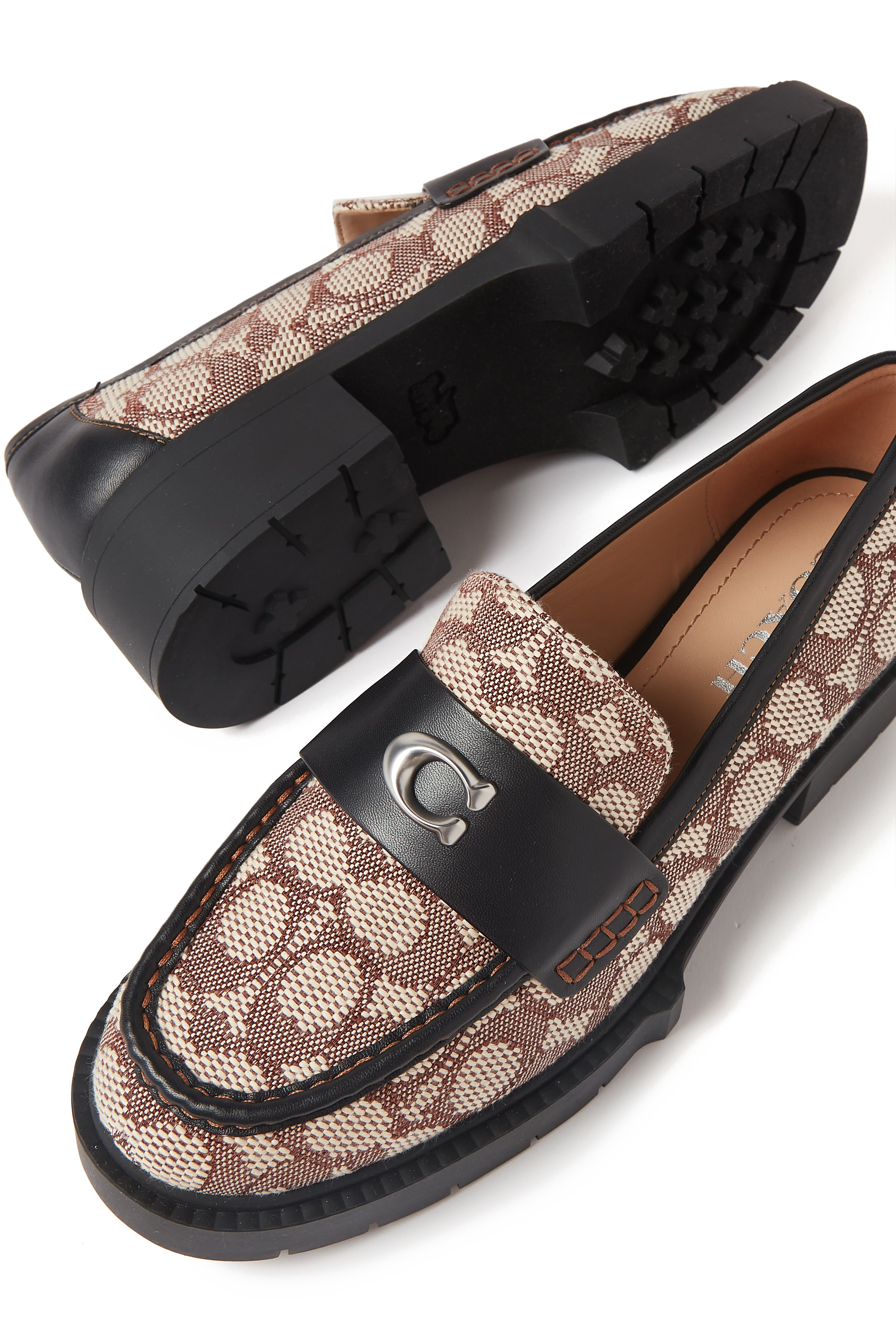Leah Signature Jacquard Loafers