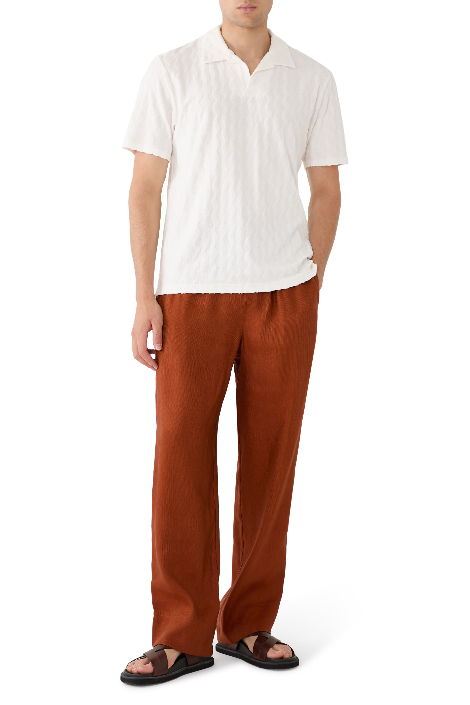  Faustino Terry Cotton Polo T-Shirt