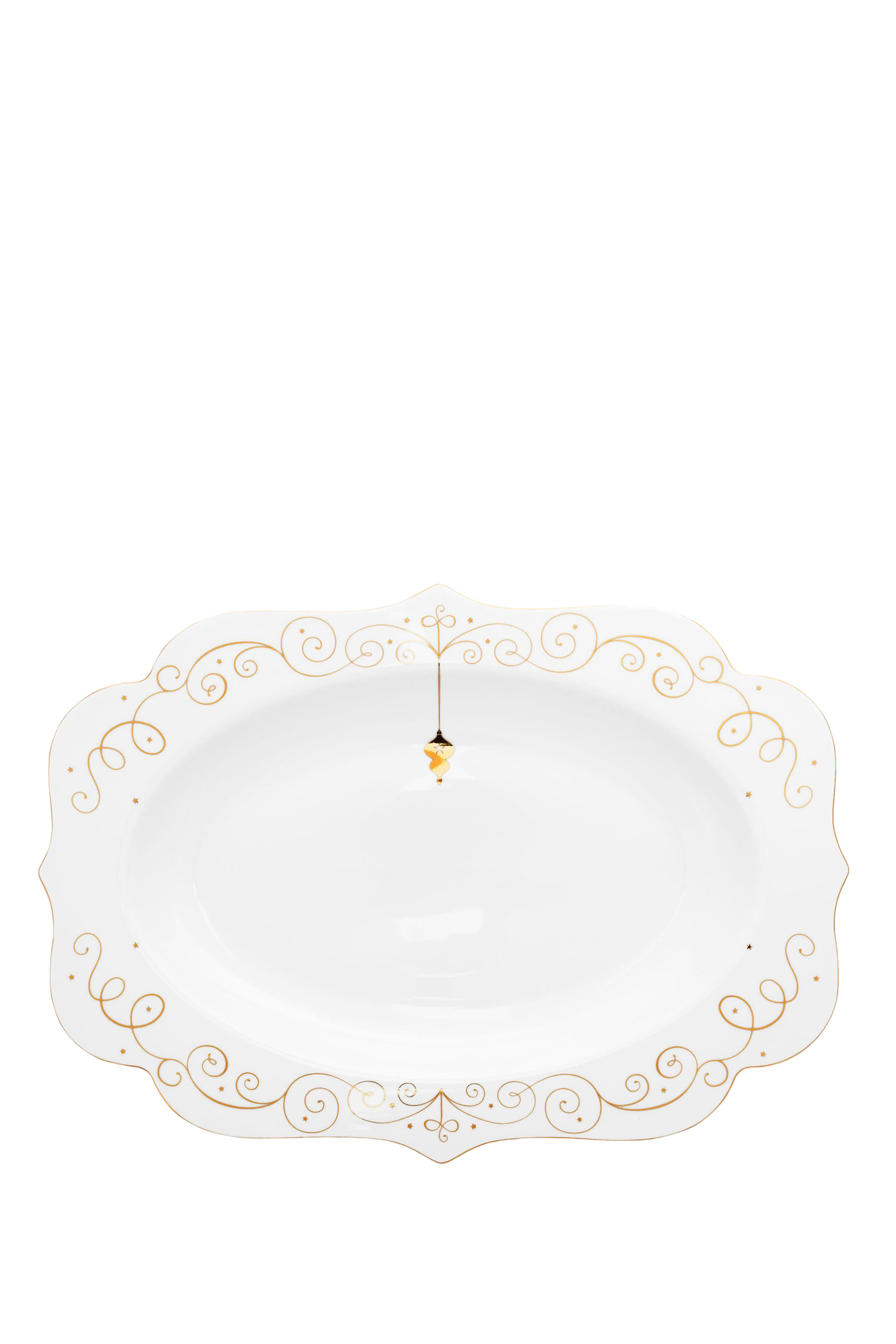 Royal Winter White Oval Platter