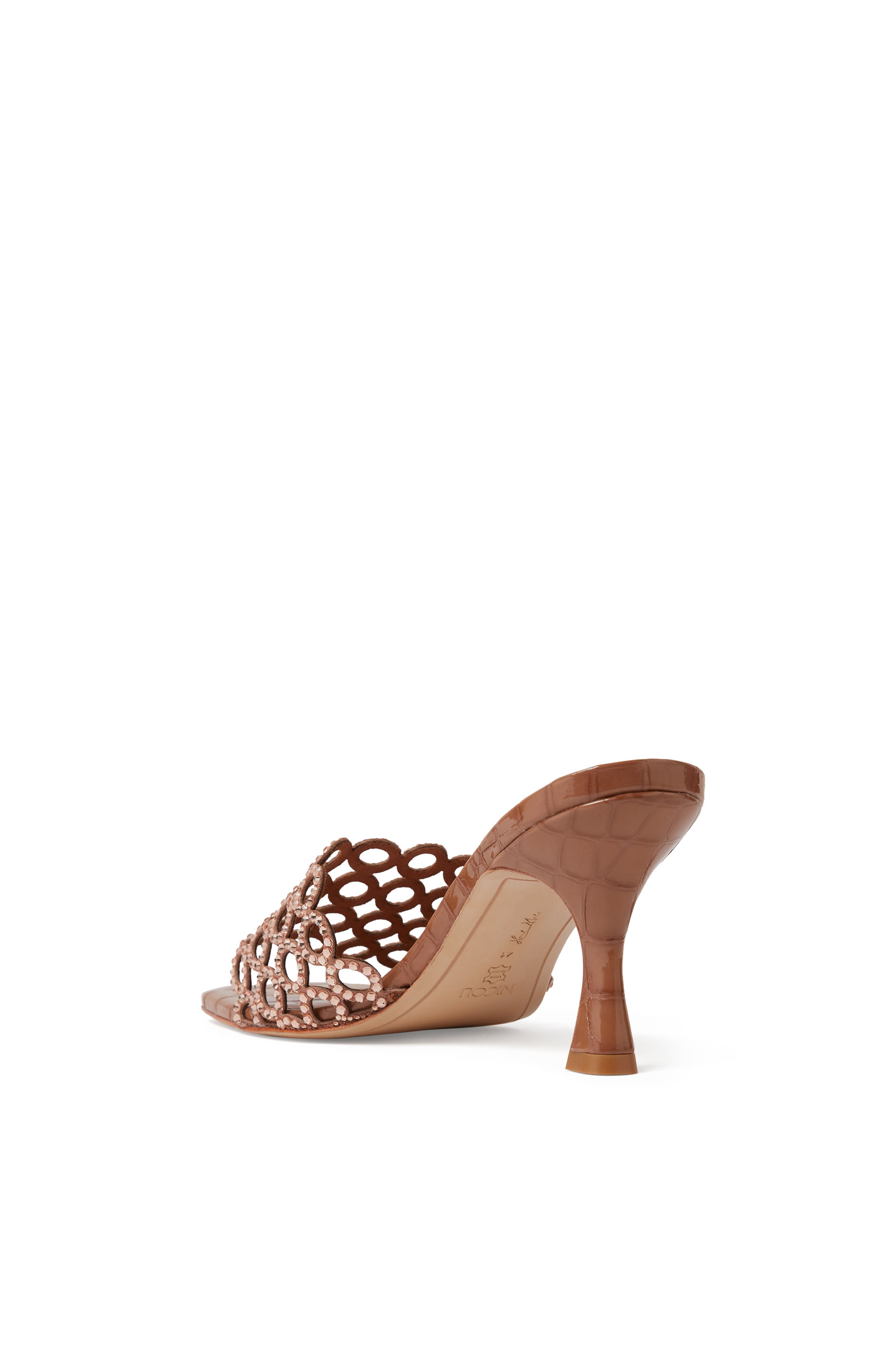 Revello Laser-cut Crystal 65 Mules