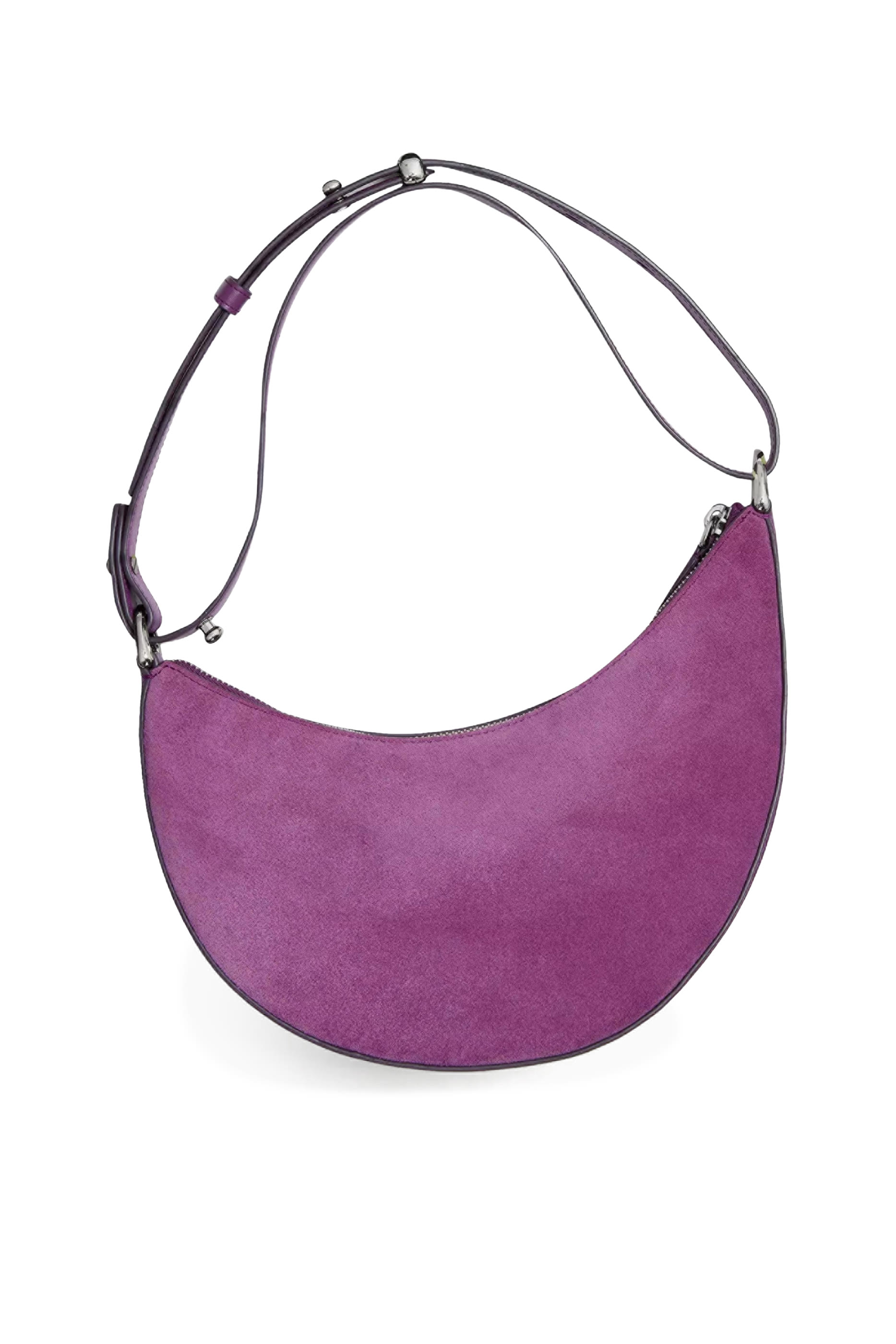 Duo Suede Crossbody Bag