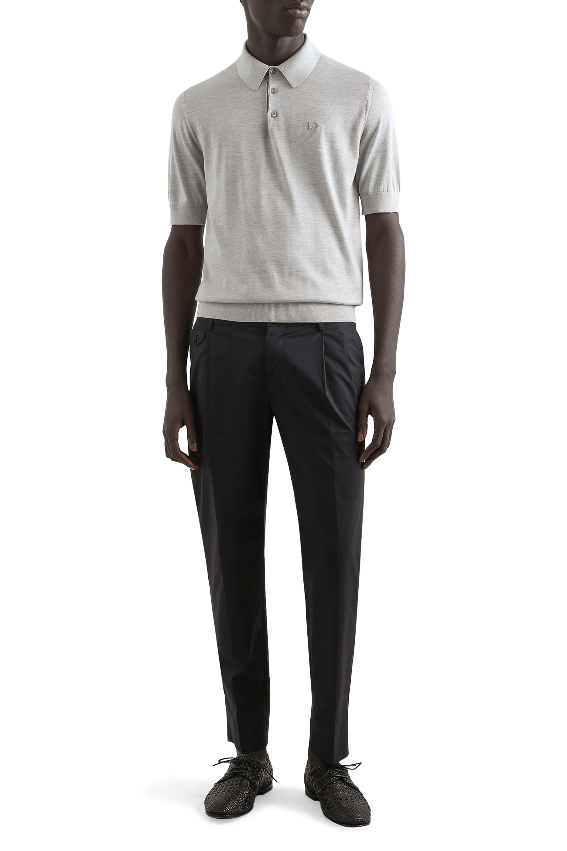 Logo Embroidery Polo Shirt