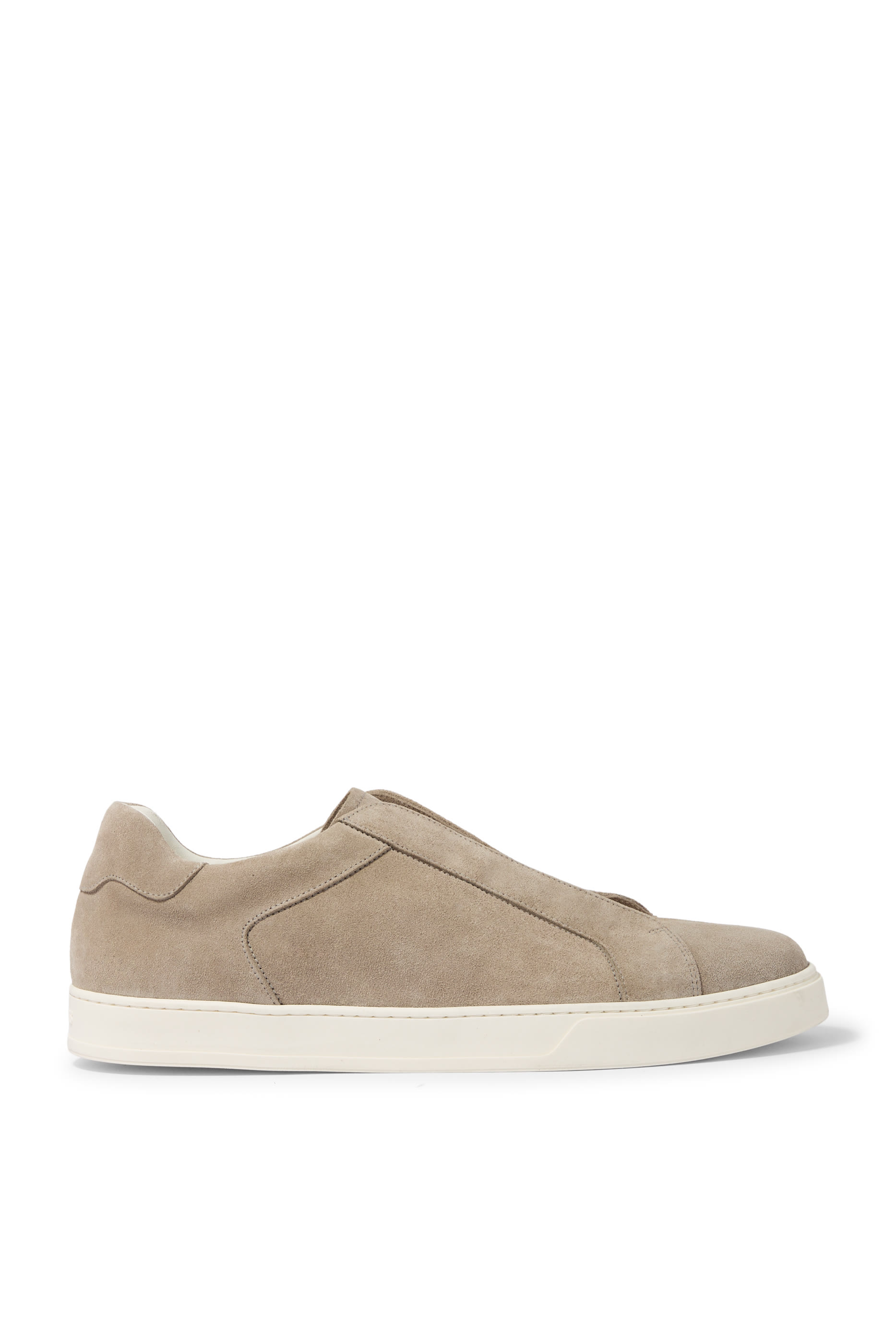  Suede No-Lace Sneakers