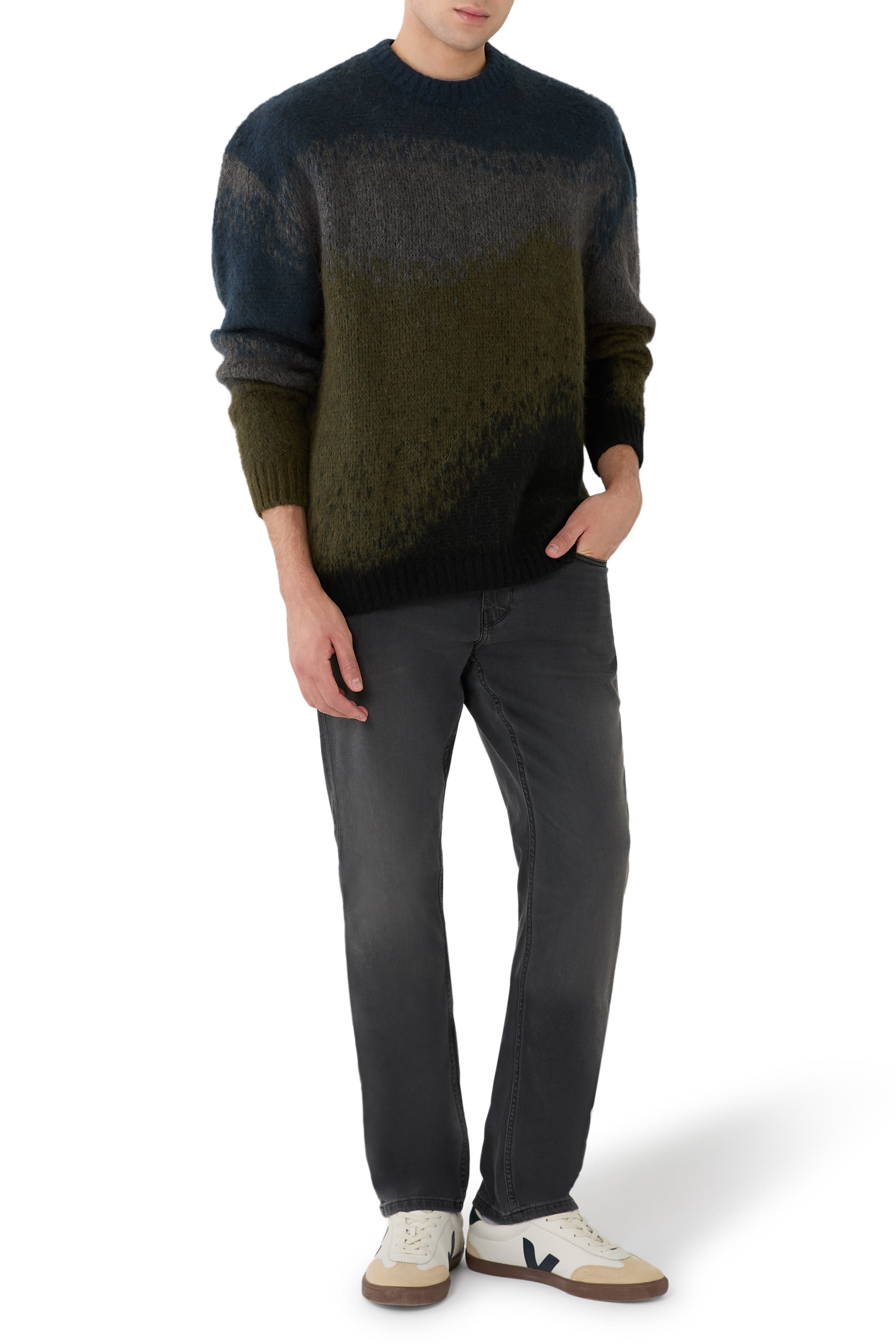 Transcend Federal Slim Straight Jeans