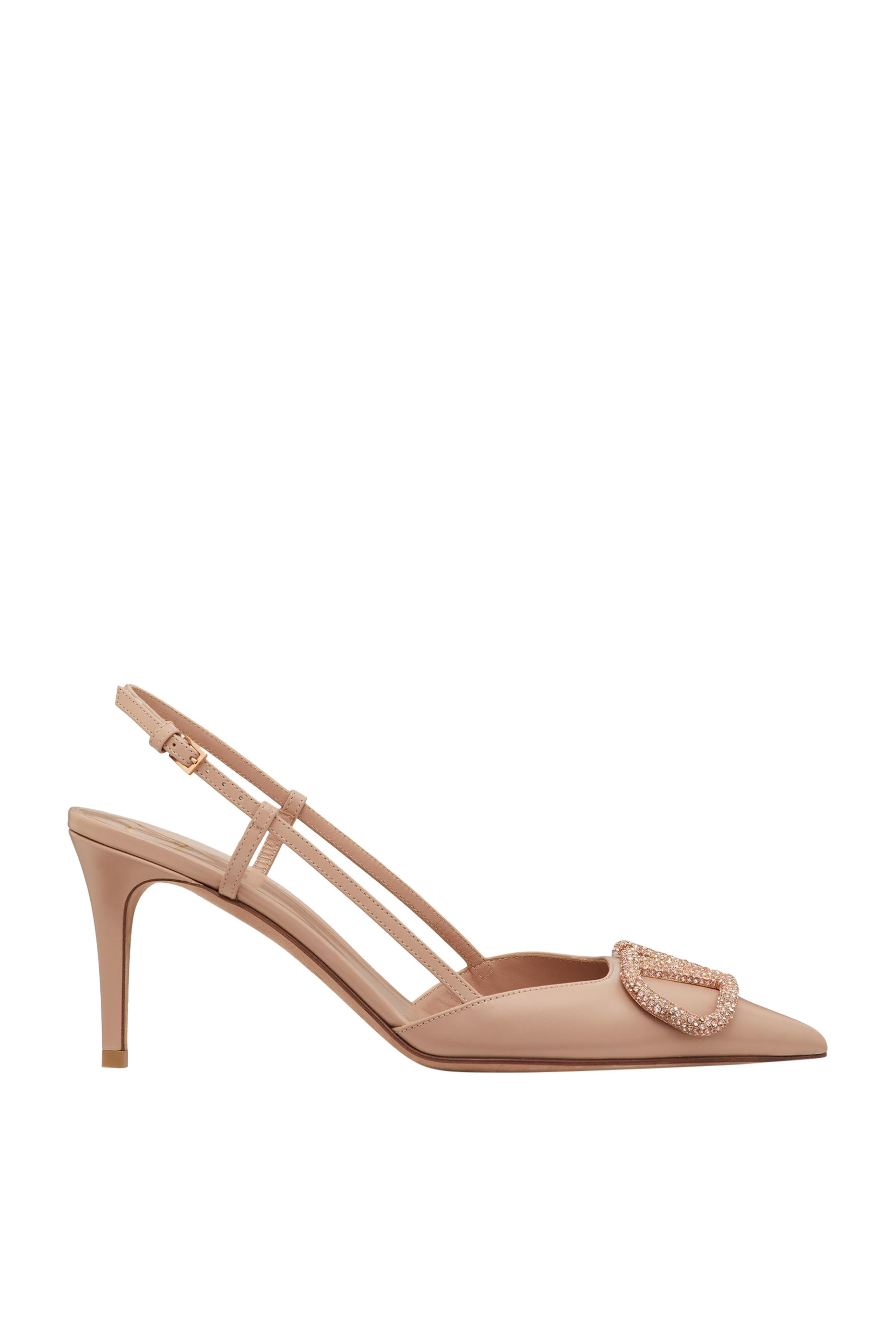  VLogo Signature 90 Slingback Pumps