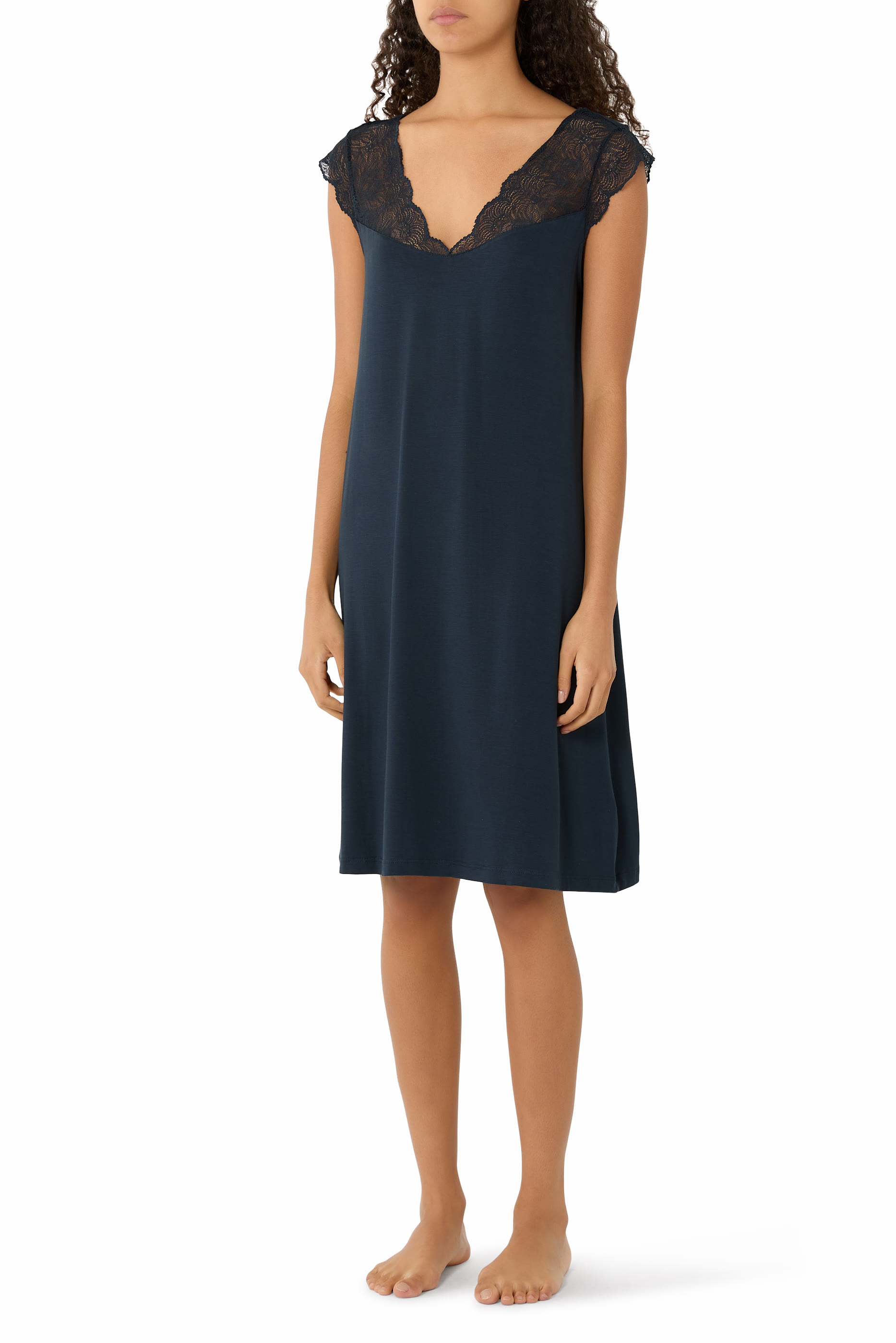 Jersey Lace Detail Nightie