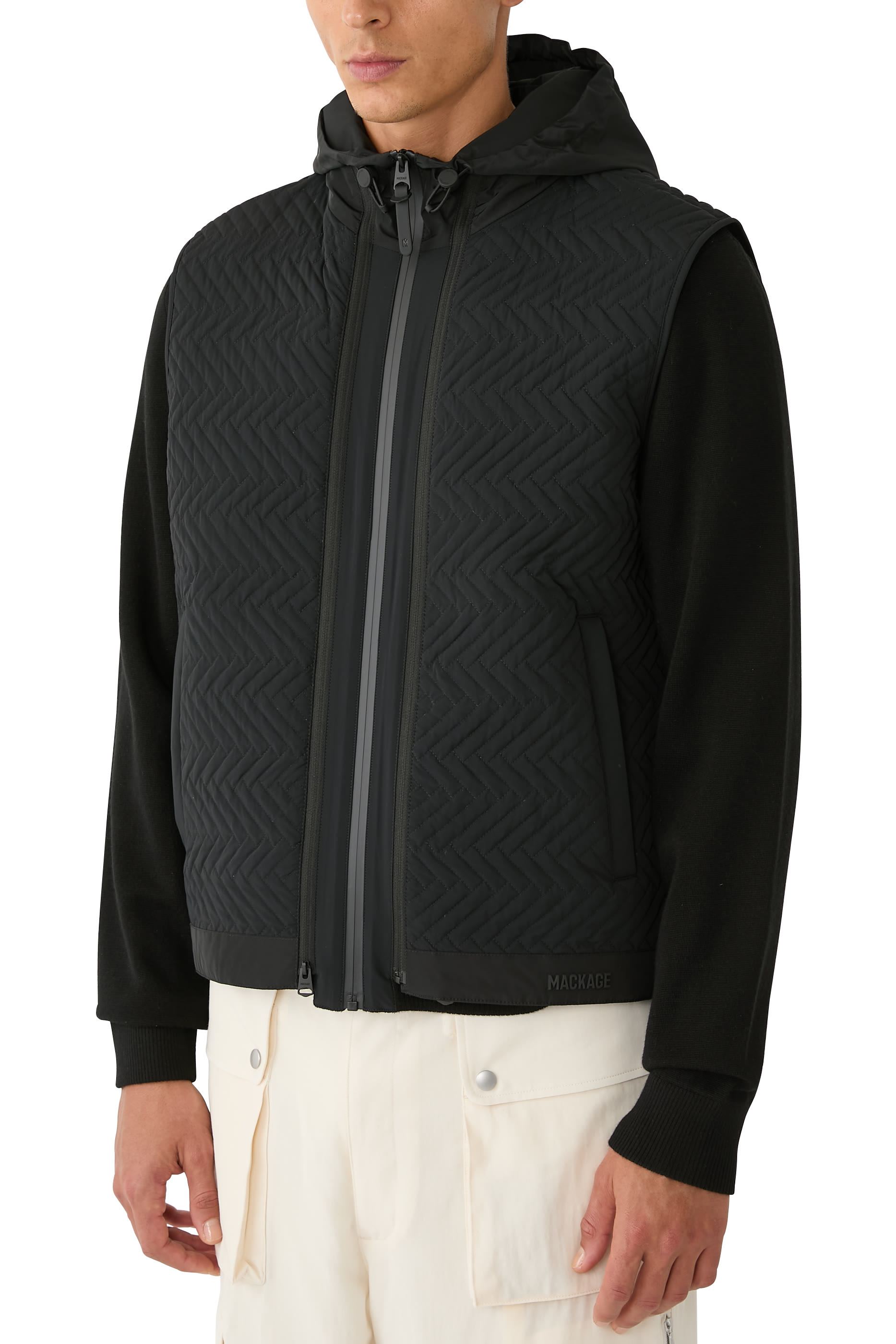 Barrett 3-in-1 Quilted Hybrid Light Jacket