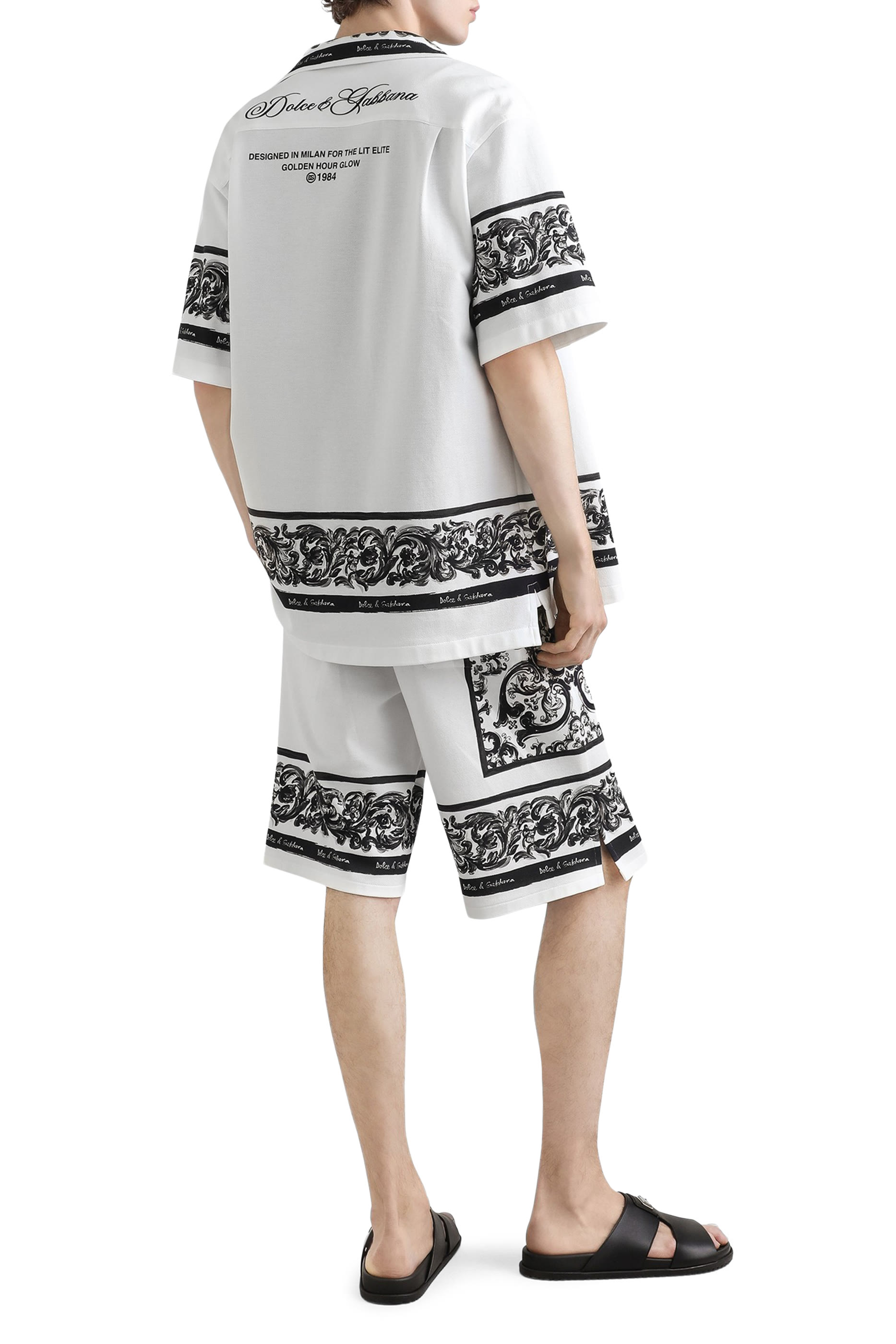 Majolica-Print Shirt