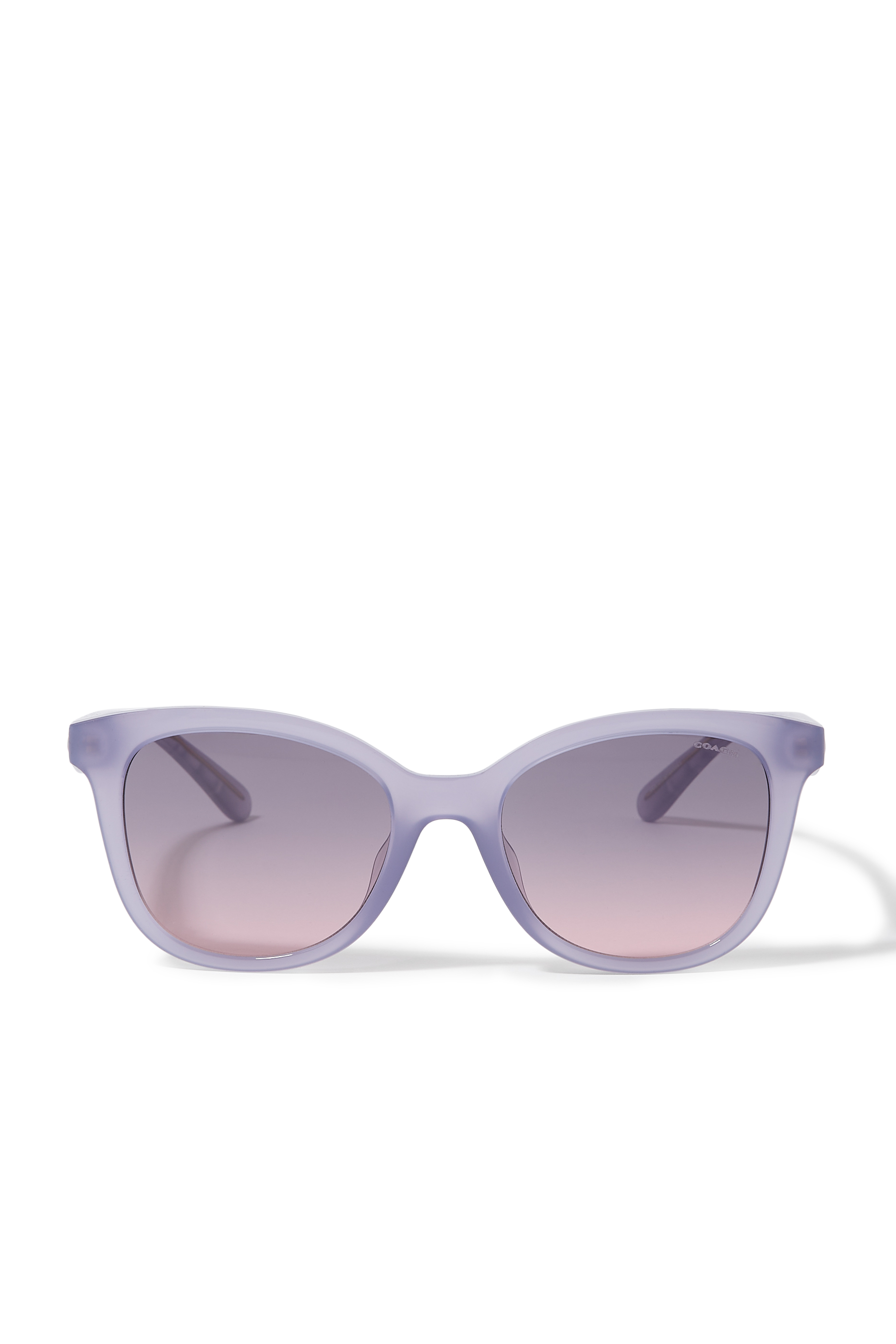 Quilted Tabby Round Sunglasses