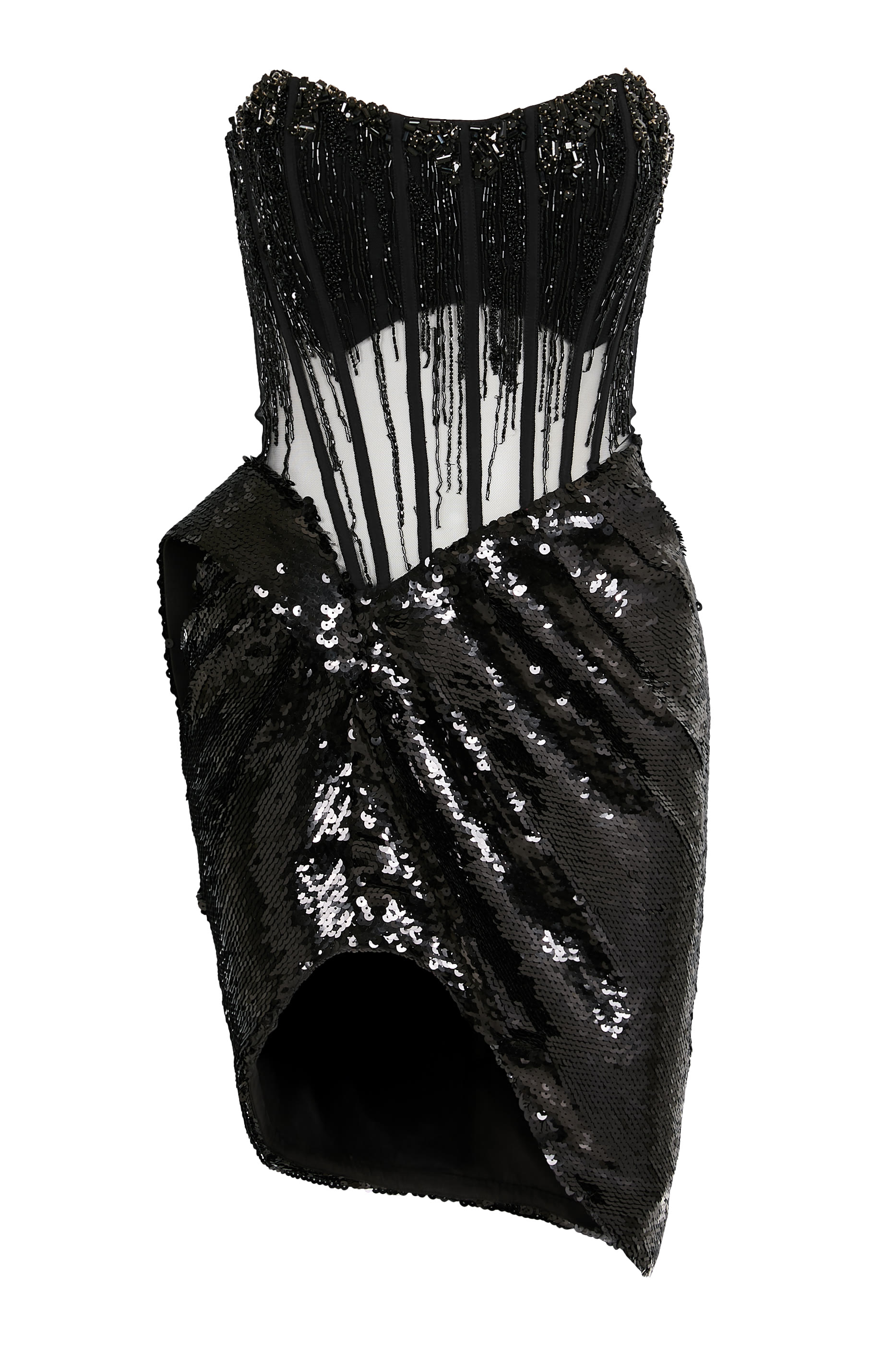 Celestial Corset Sequin Dress